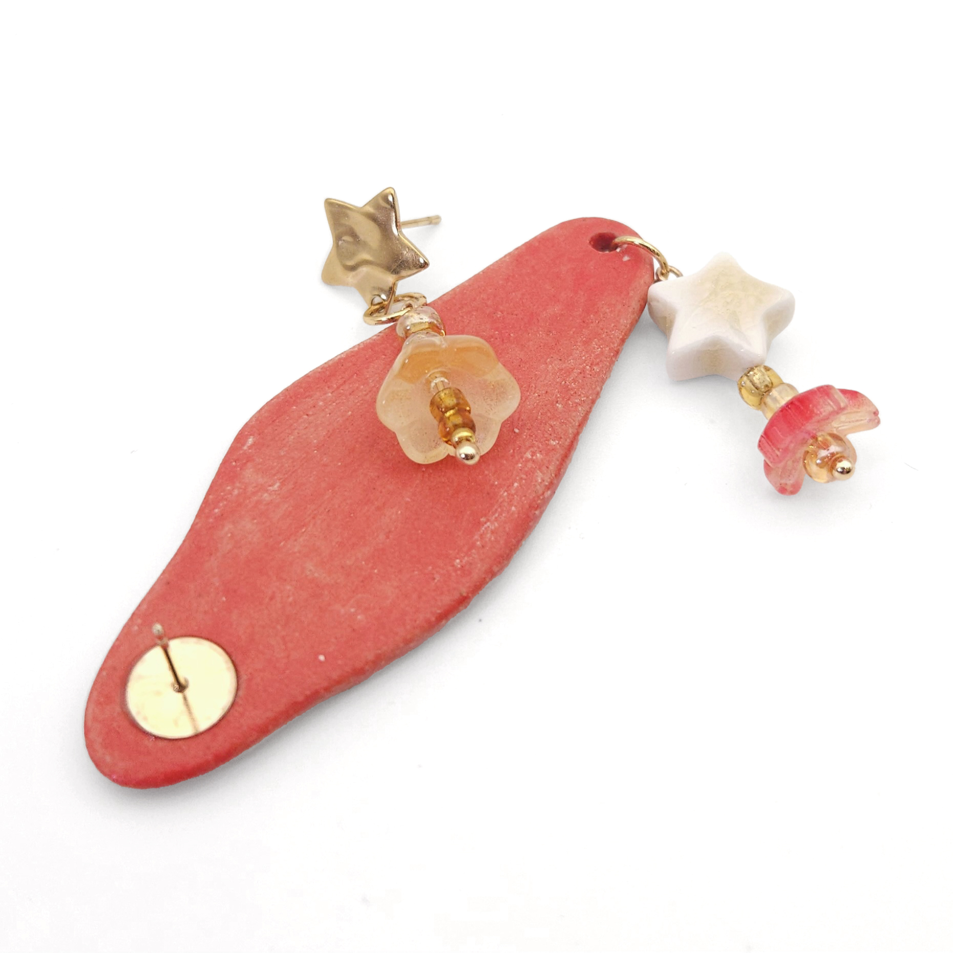 Lilies of the Red Dawn Earrings - Image 3